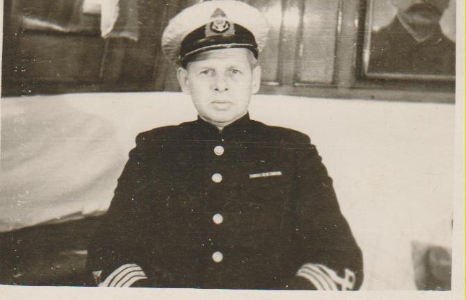 Капитан И. В. Пирожков. 1950 г. 
Фотография из фондов музея «Ледокол «Красин»