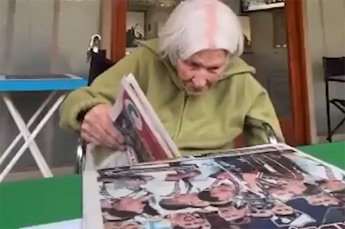 Скрин с видео Спорт-Экспресс в ВК.