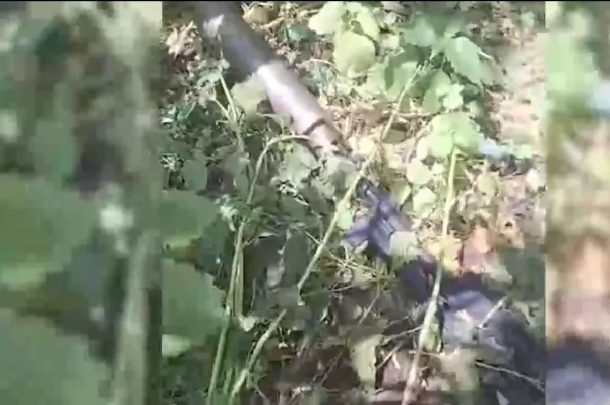    В МВД показали оружие, которым беглый контрактник расстрелял приятелей