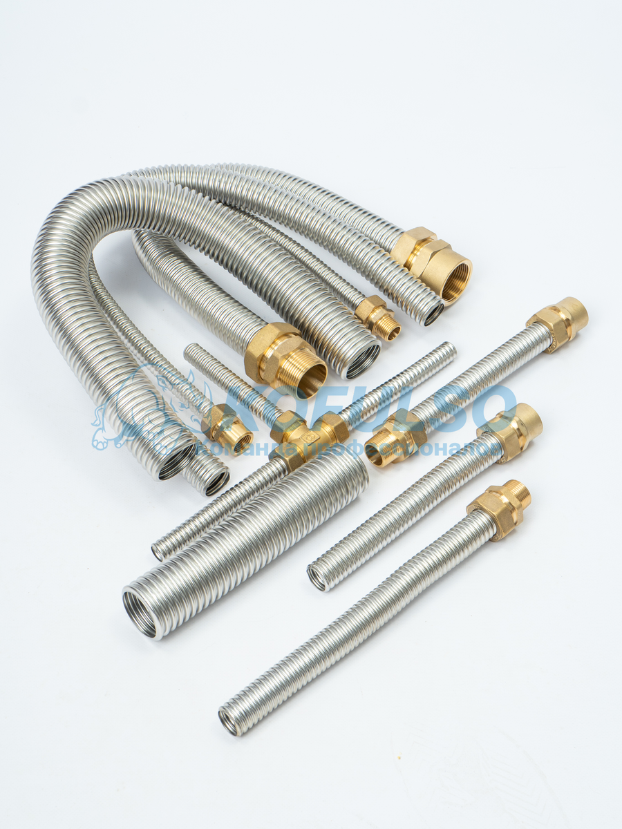 Гофрированная труба Kofulso идеально подходит для водоснабжения (горячего и холодного), газоснабжения, систем отопления, подключения сантехники и климатического оборудования, а также систем пожаротушения, солнечных коллекторов и электропроводки.