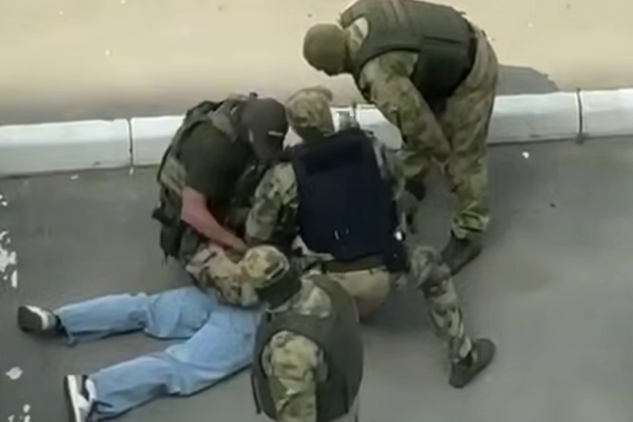 Скриншот видео из соцсетей