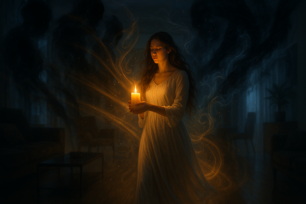 Изображение создано с использованием технологий искусственного интеллекта. Авторские права на композицию и обработку: © Сила Свечи 2025