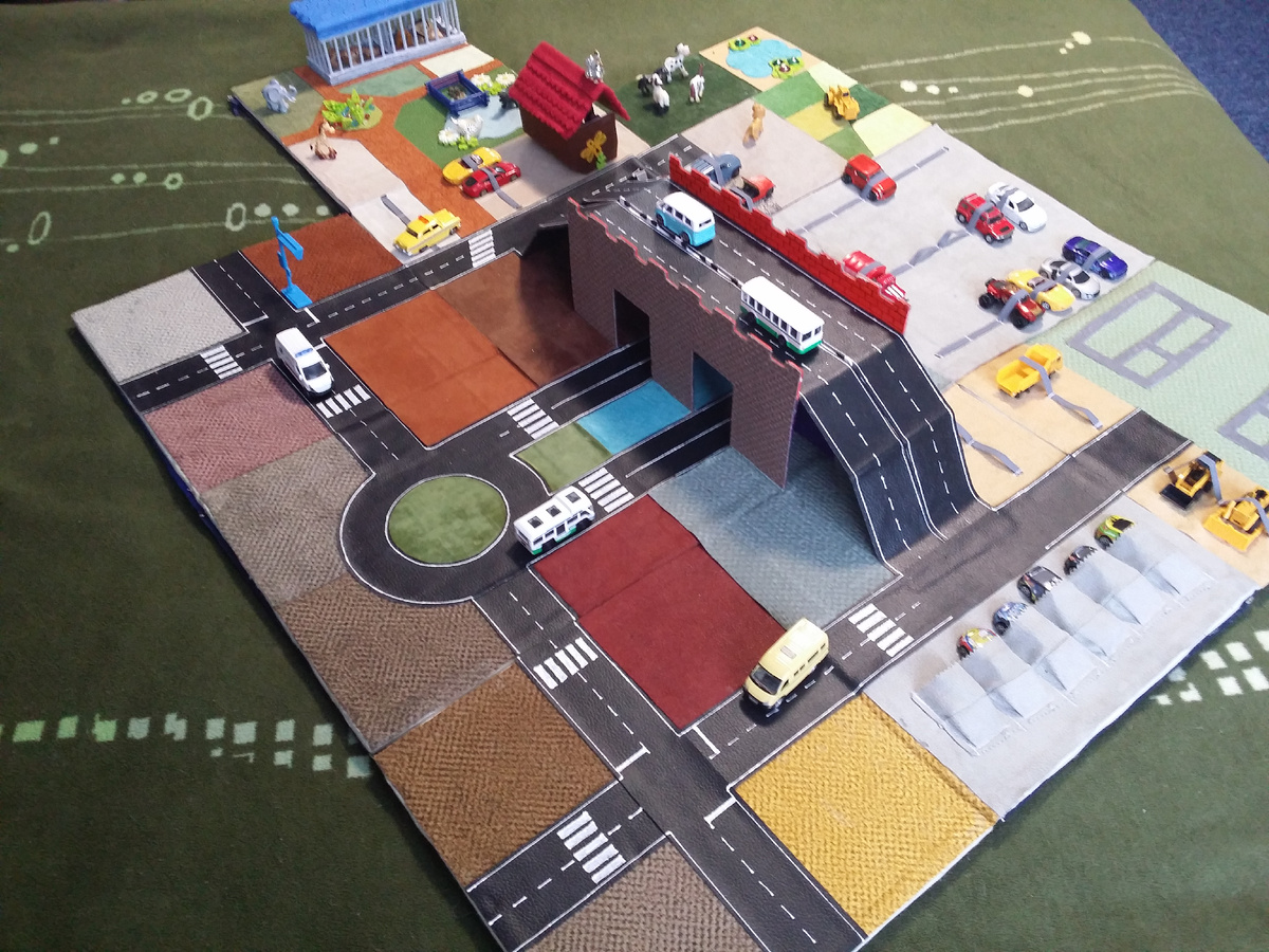 Игровой макет "Город"