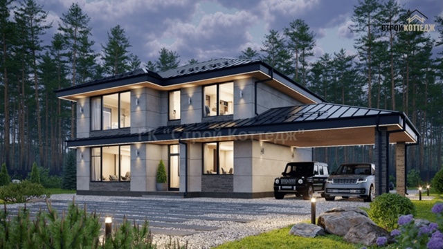 проект Юсман 300м2