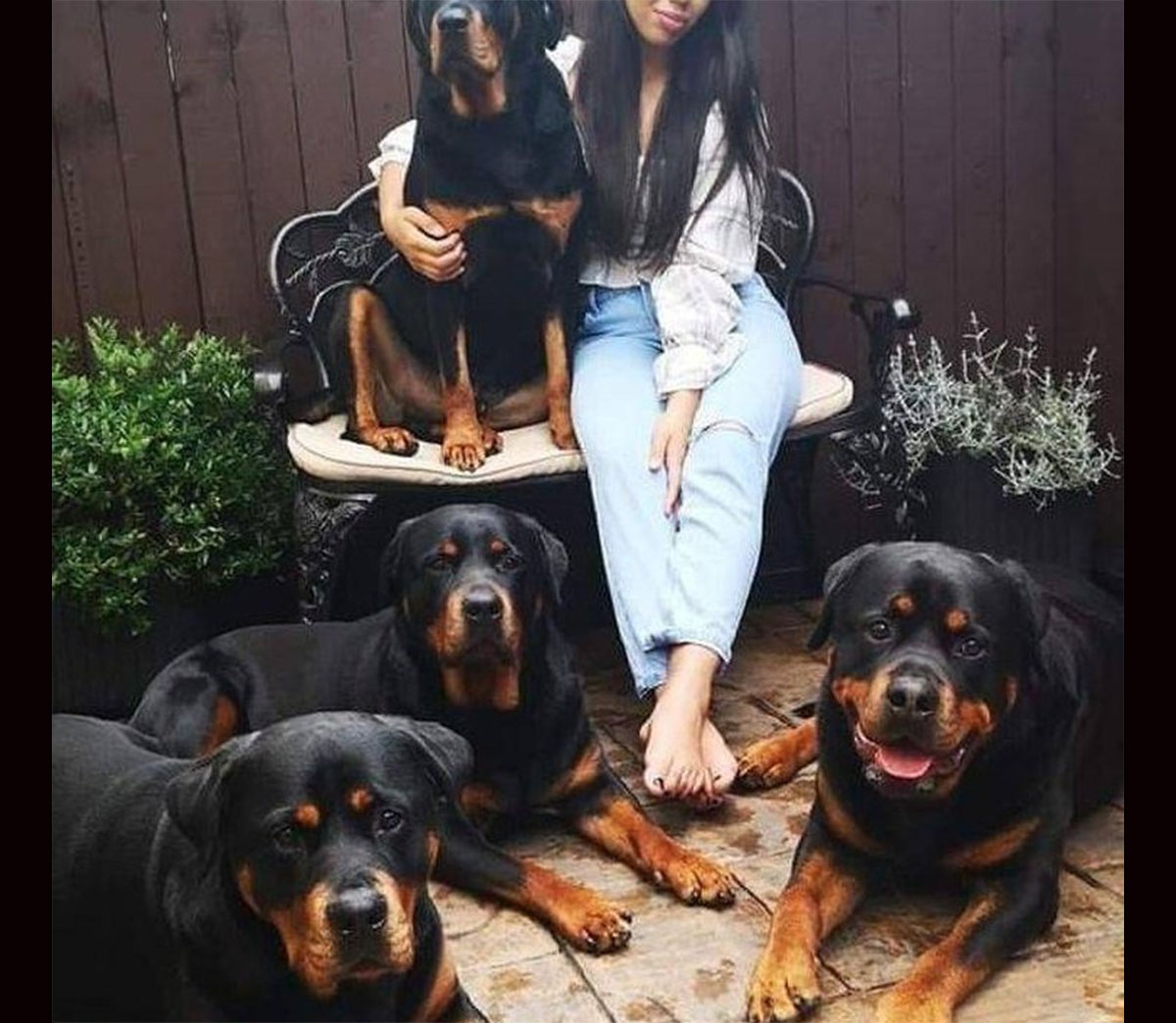 На фото не она, но по комплекции очень похожа. 