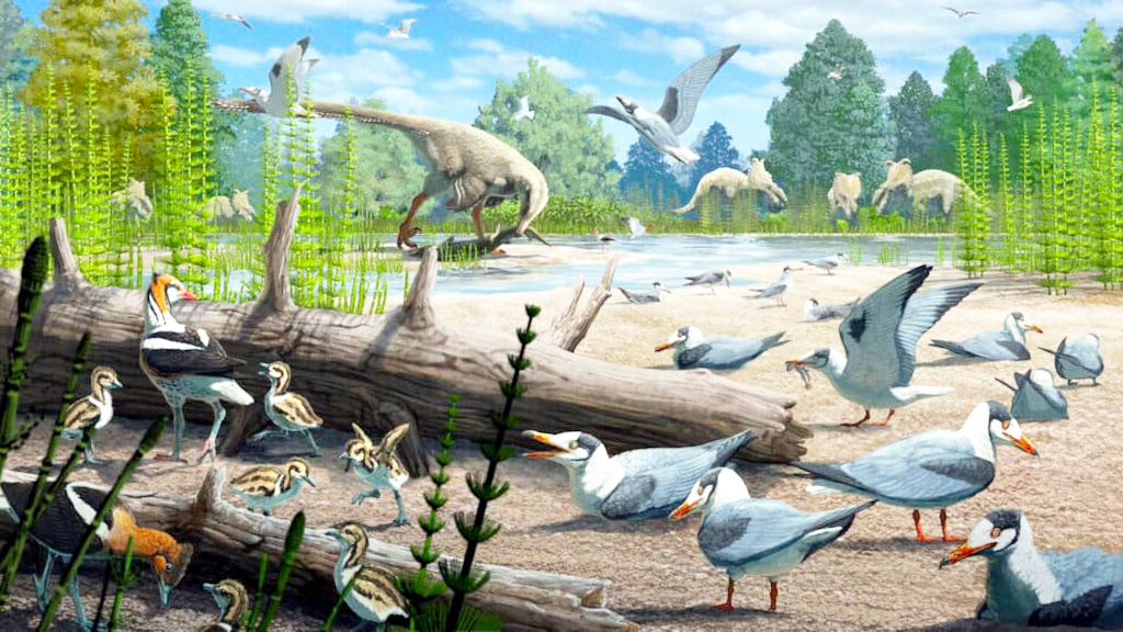 Как выяснилось, уже в мезозое птиц в Арктике было предостаточно.