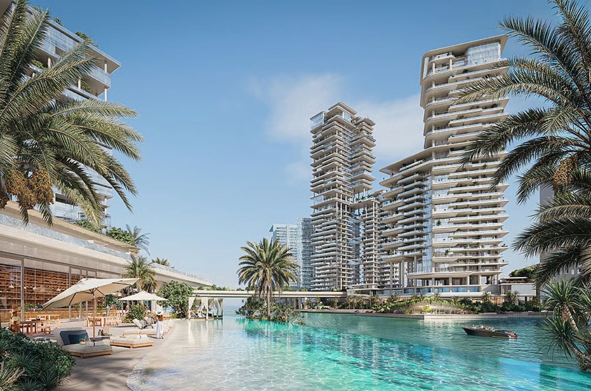 Экосистема нового комплекса будет включать частные парки, яхт-клуб и плавучую многофункциональную платформу.