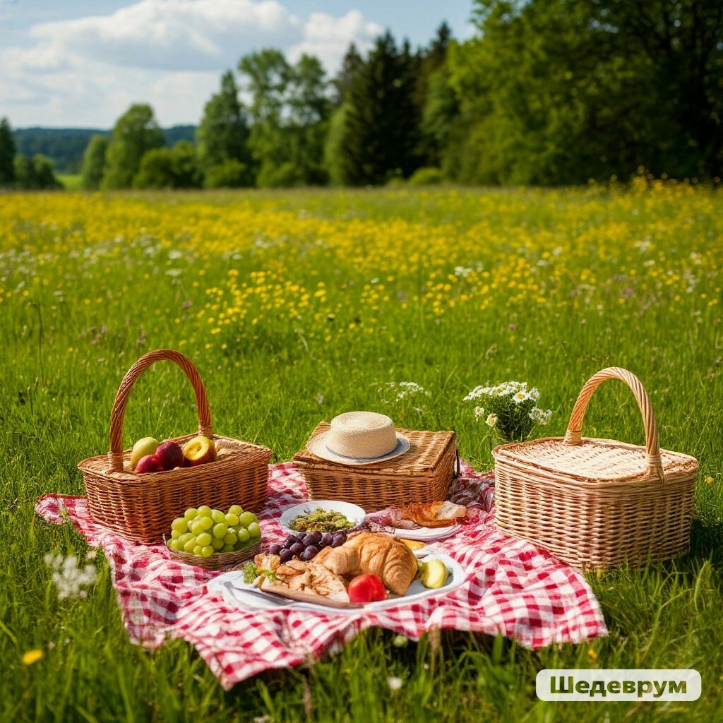 подготовка к пикнику