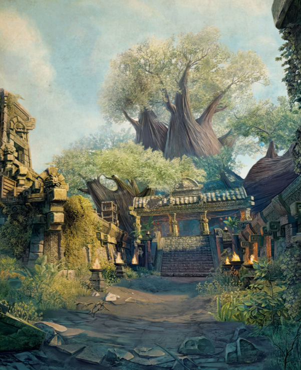 Арт из The Elder Scrolls Online: The Official Survival Guide to Tamriel