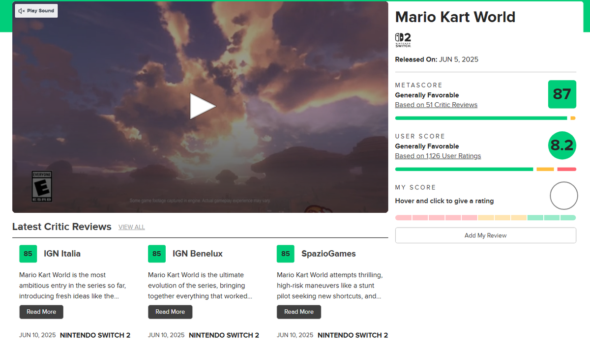    Эволюция серии. Критики вынесли вердикт Mario Kart World