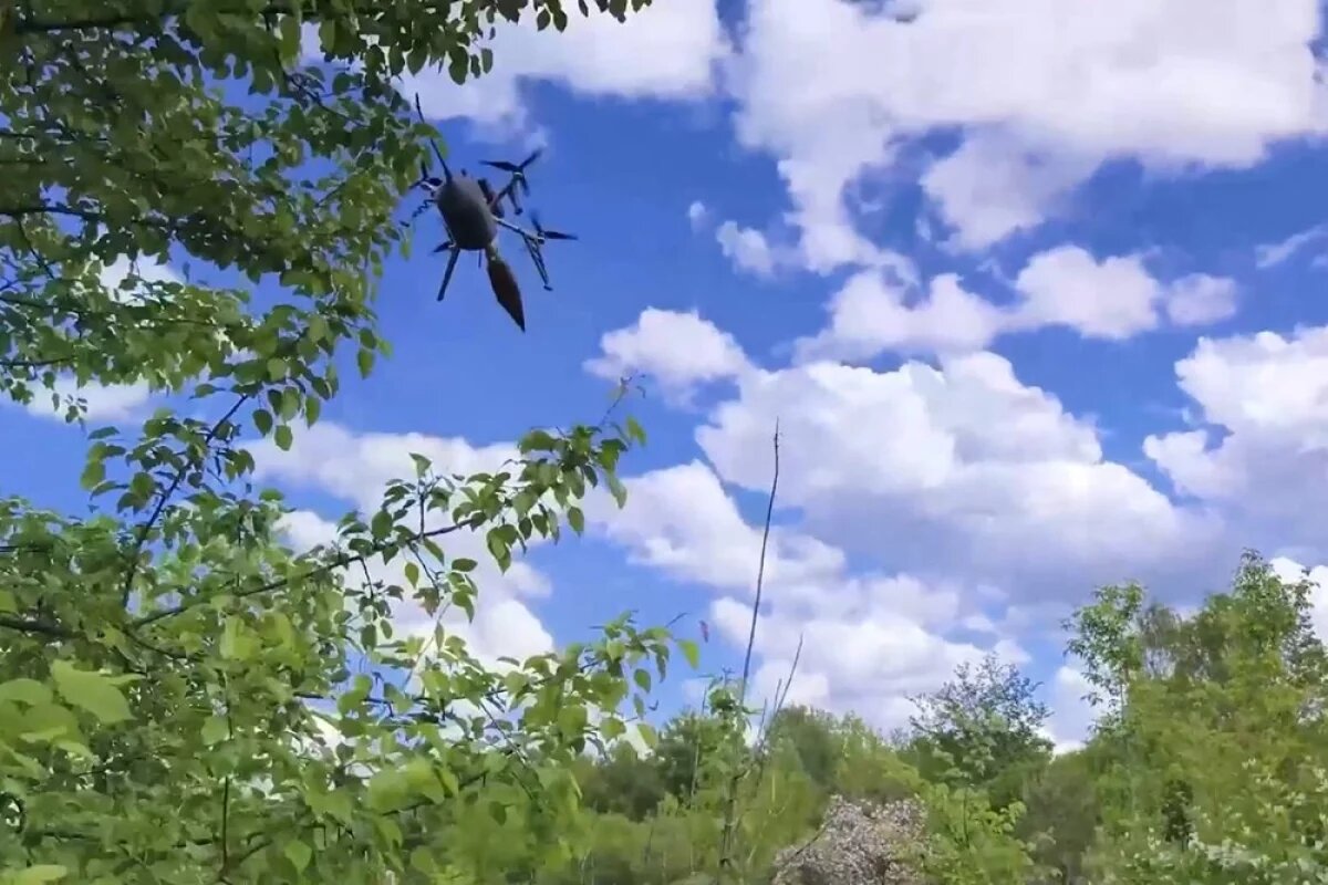    Нацистов кошмарят русские FPV-дроны.