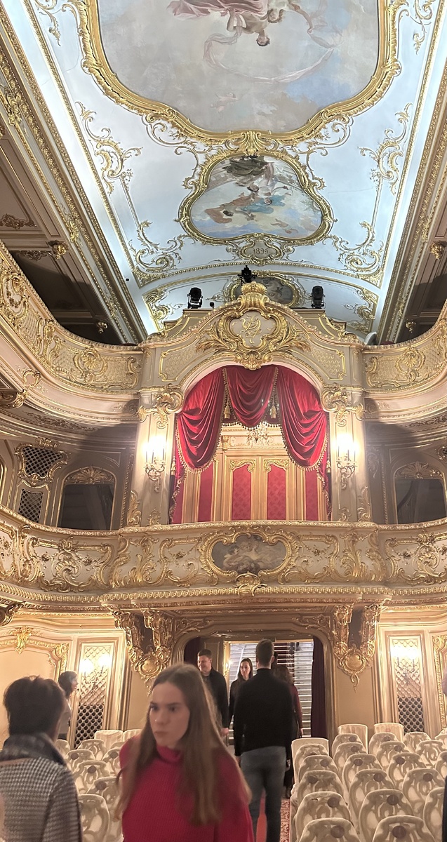 Домашний театр Юсуповых. Санкт-Петербург. Фото автора.