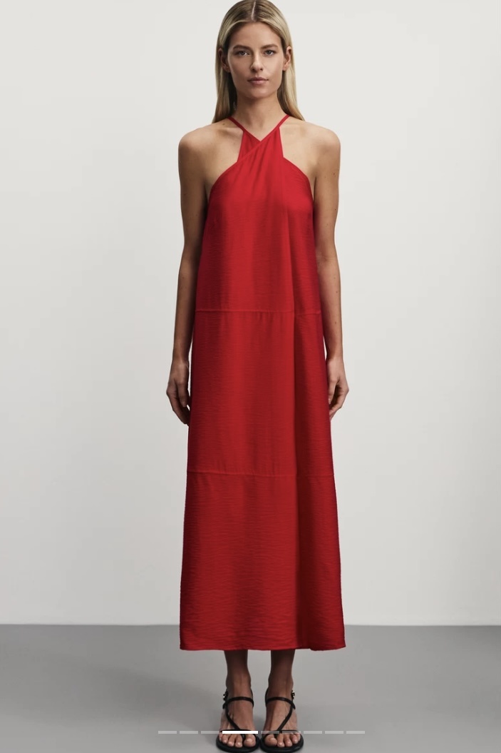 фото с сайта Zarina, платье из вискозы за 2999 