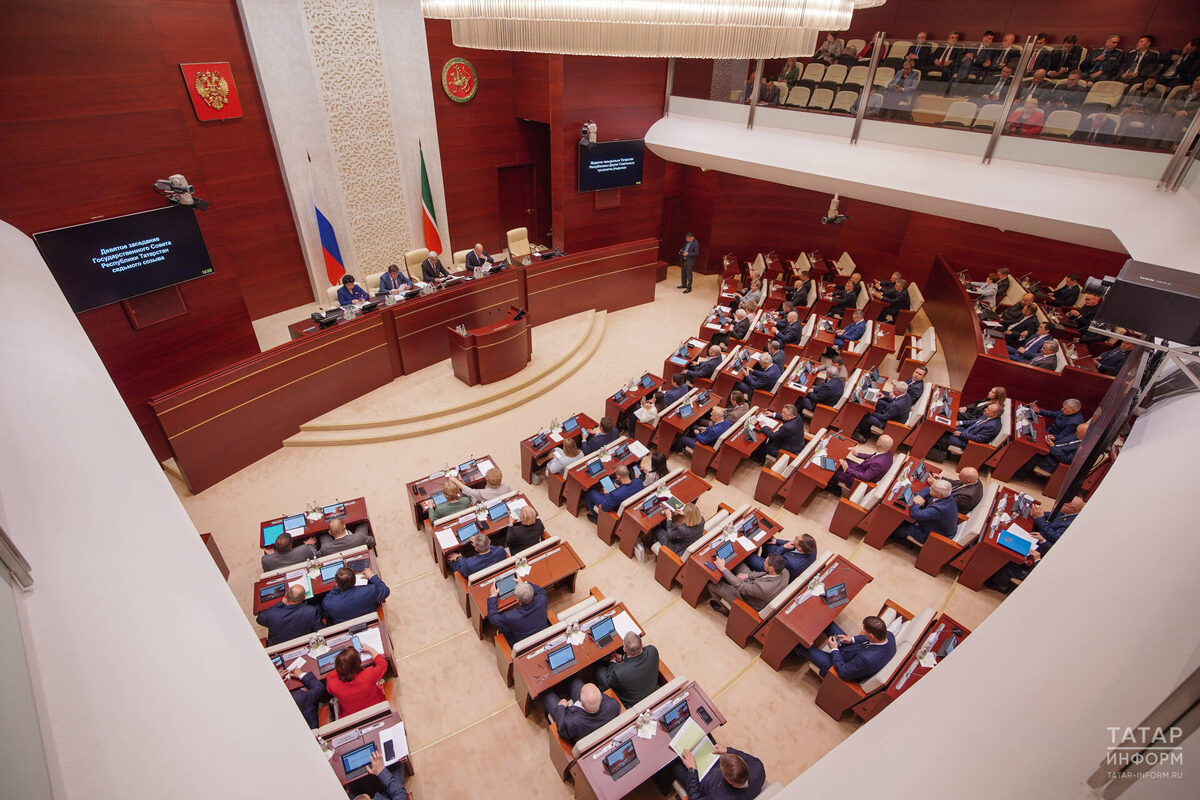 Госсовет Татарстана сегодня определил дату следующих выборов Раиса республики – 14 сентября 2025 годаФото: © Владимир Васильев / «Татар-информ»