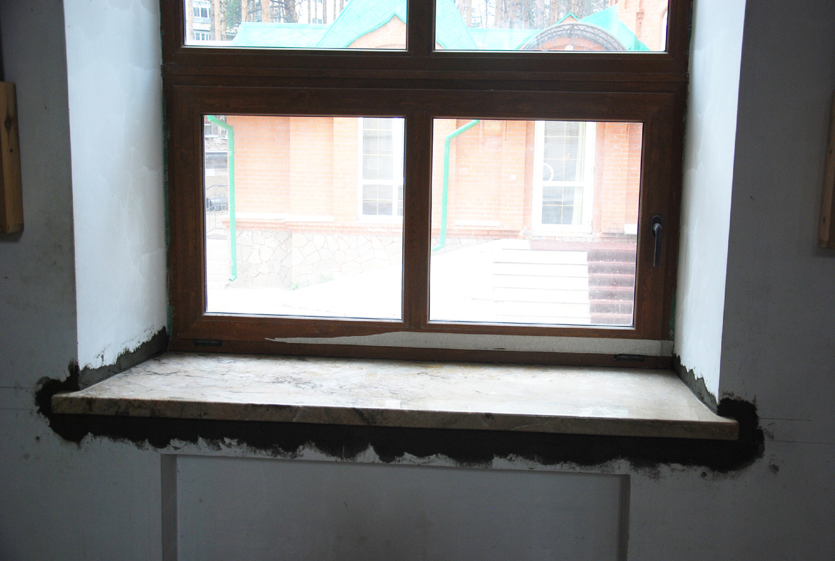 Установка подоконников