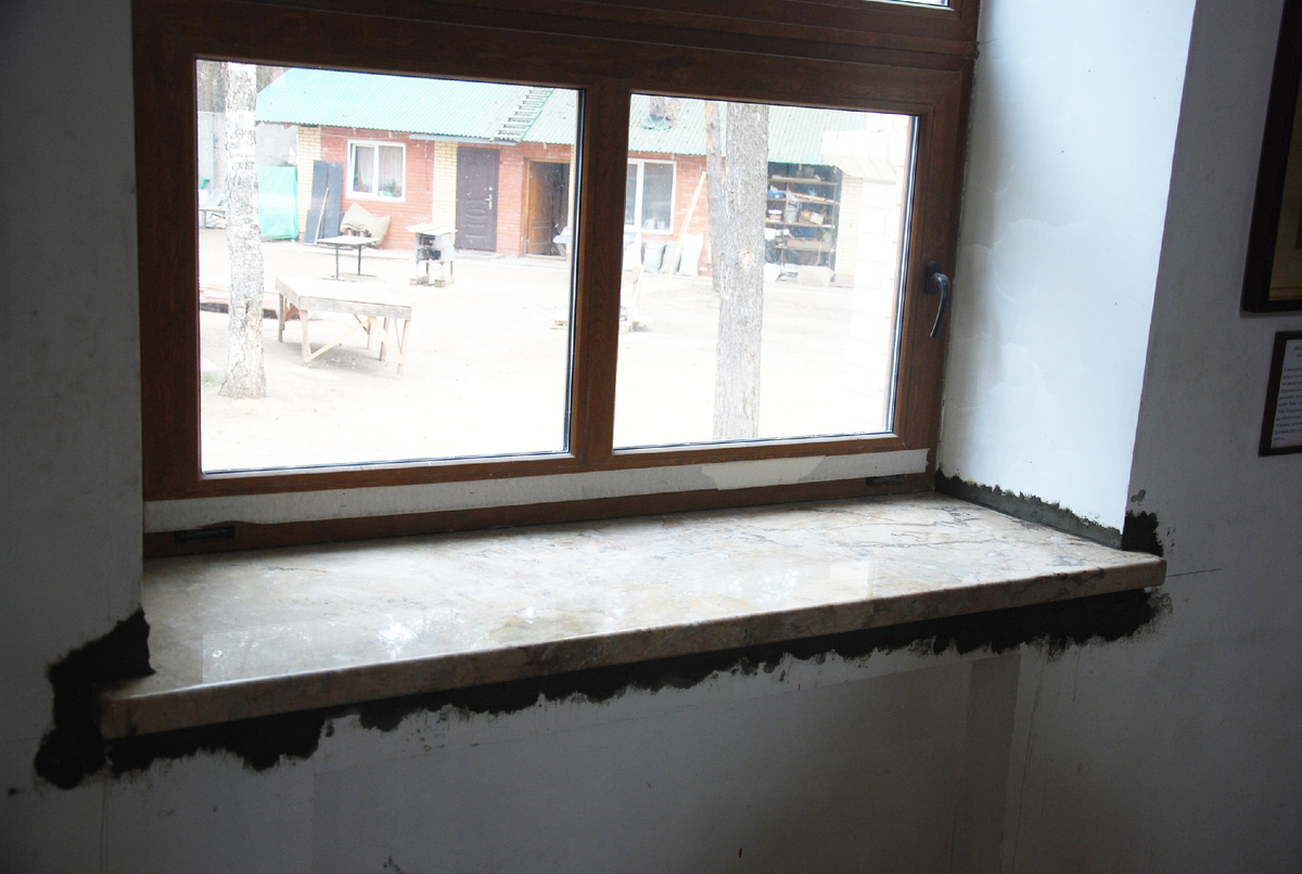 Установка подоконников