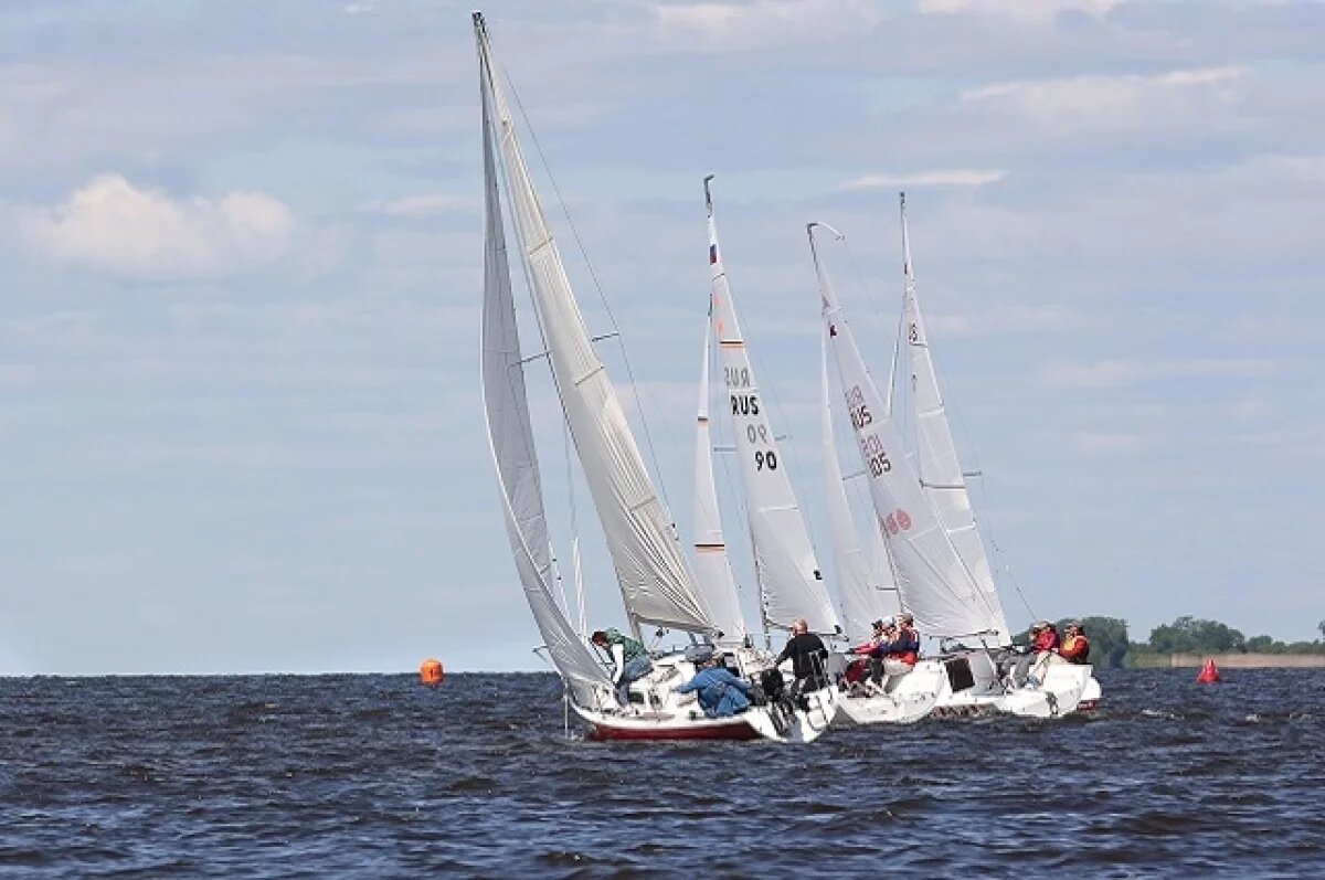    Участие в XXI «Псковской парусной регате» примут 130 яхтсменов