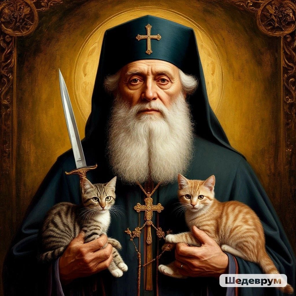 Так увидел святителя Луку ИИ