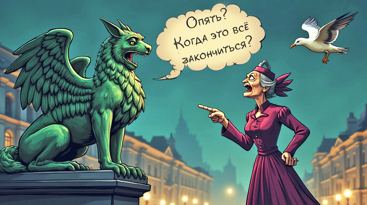 🕰️ Потусторонний Петербург - город, где даже привидения устают. Кошмарно-мистический гид по расслабленной нечисти Северной столицы