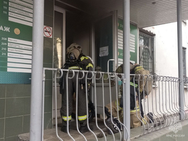    В центре Кирова эвакуировали 50 человек из-за пожара