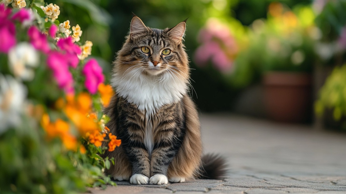 Как отучить кошку портить грядки