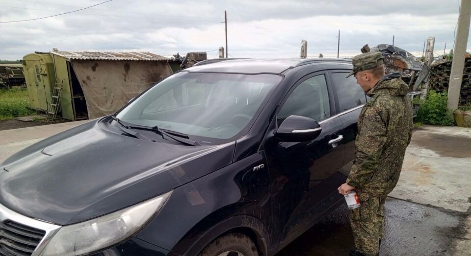    Конфискованный автомобиль. Источник: Управление ФССП по Республике Алтай