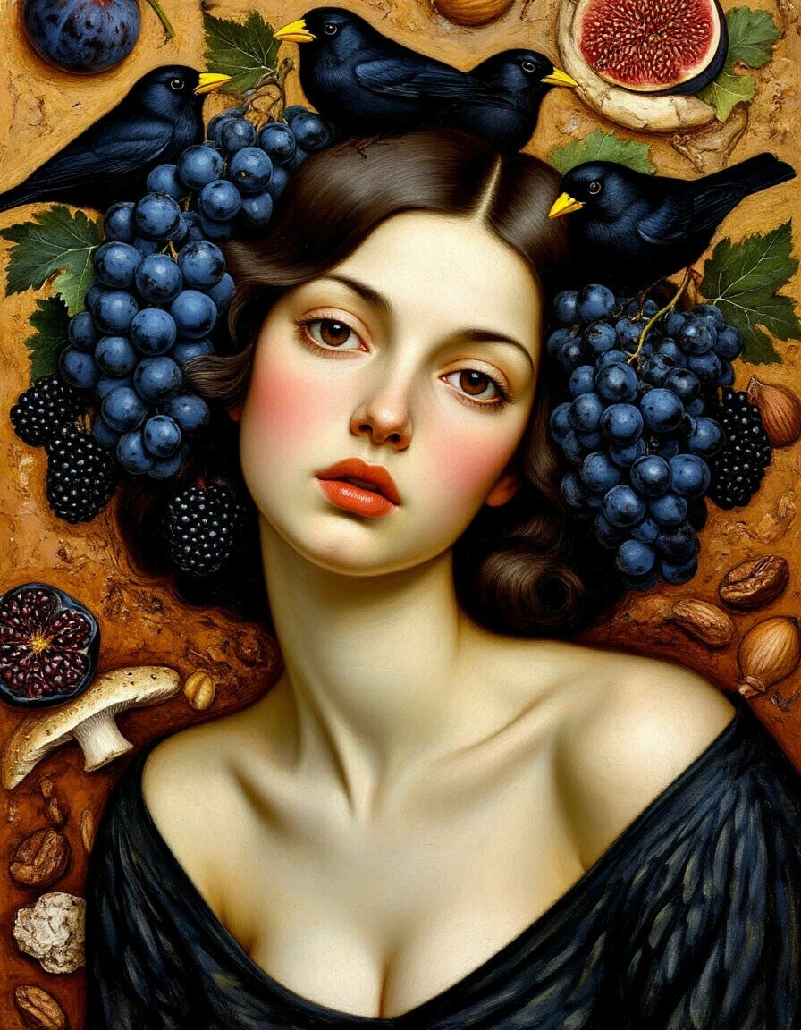 Мадемуазель Мерло в представлении искуственного интеллекта