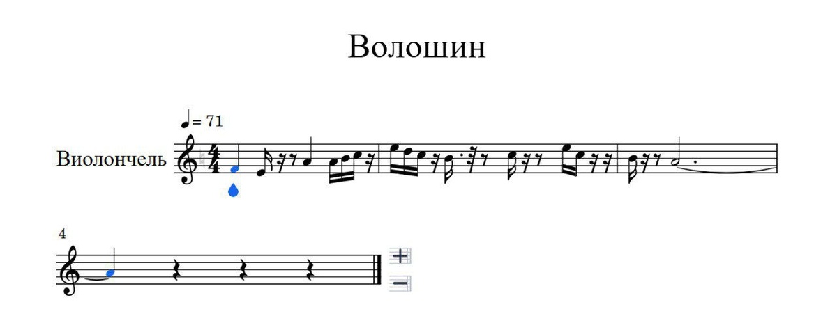 моя попытка в сочинительство (у меня нет музыкального образования)
