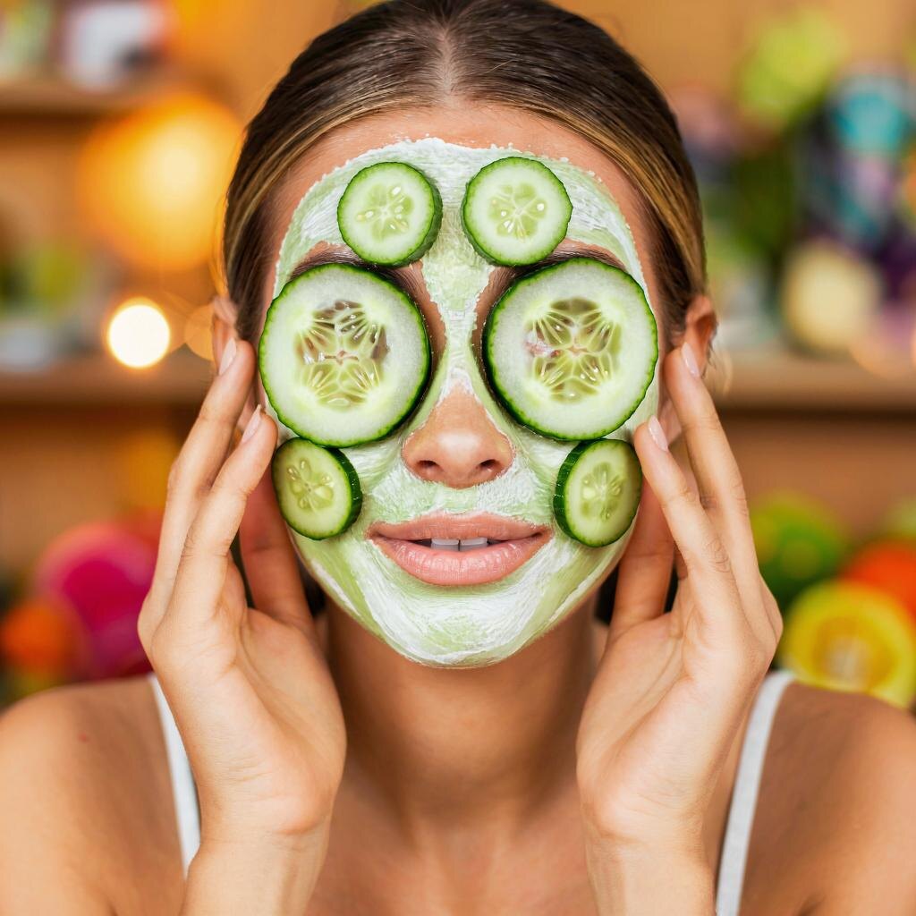 Маски из огурца для здоровой и свежей кожи