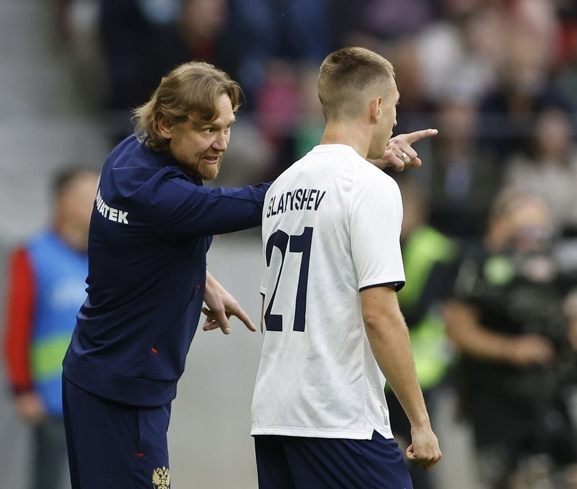 Ярослав Гладышев и Валерий Карпин