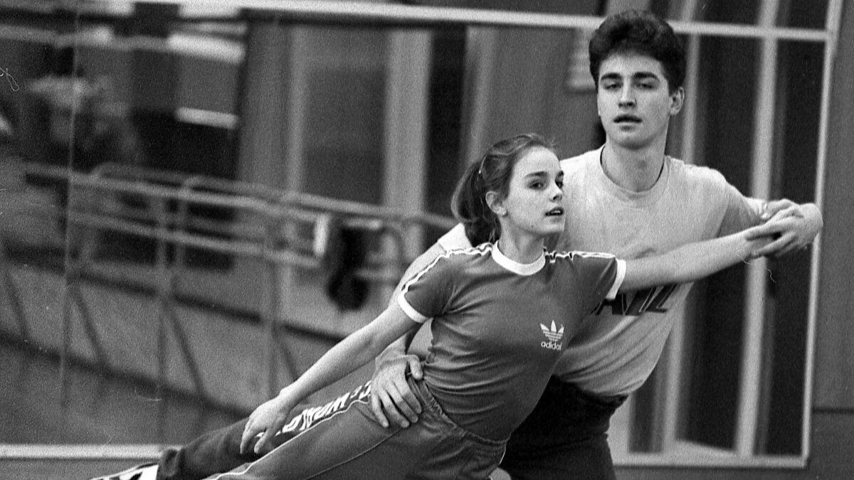 С Гриньковым Екатерина выступала с 11 лет