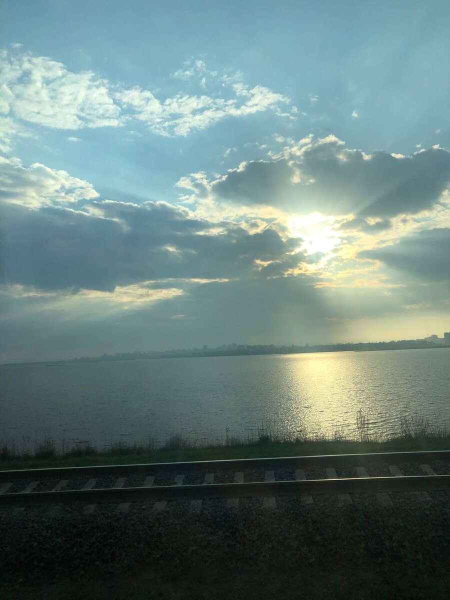 Дорога в Казань на автобусе радовала видами