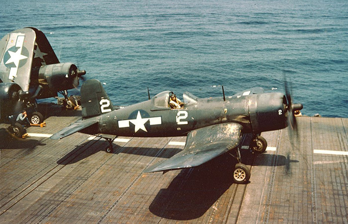 Палубный истребитель F4U./ Фото: wikipedia.org