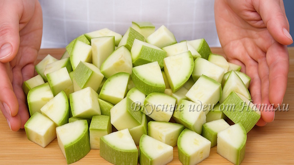 Салат - закуска из кабачков