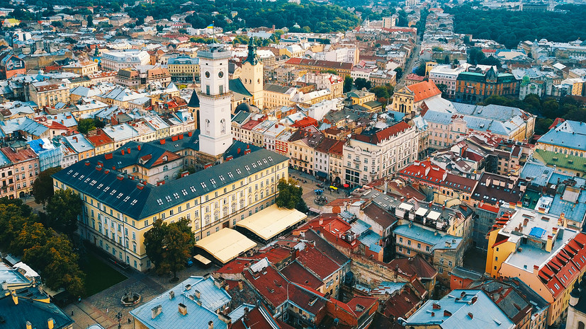     Вид на город Львов Gettyimages.ru