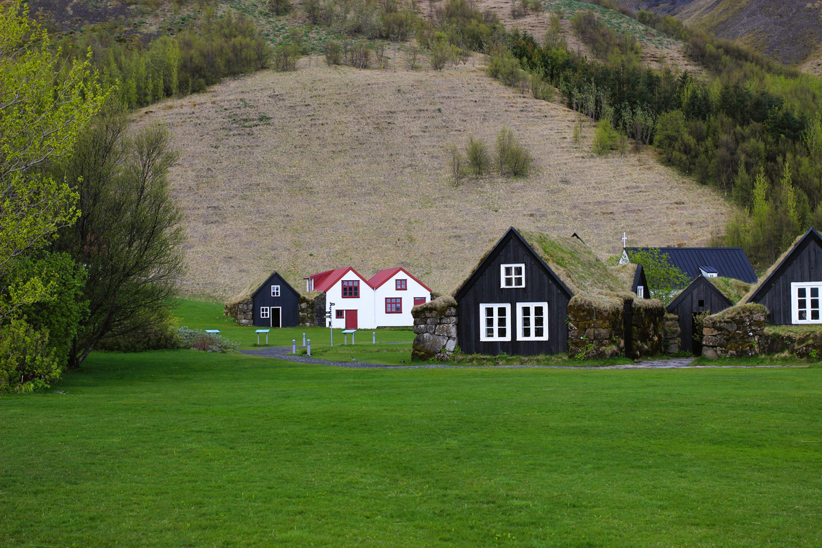 Дерновые дома