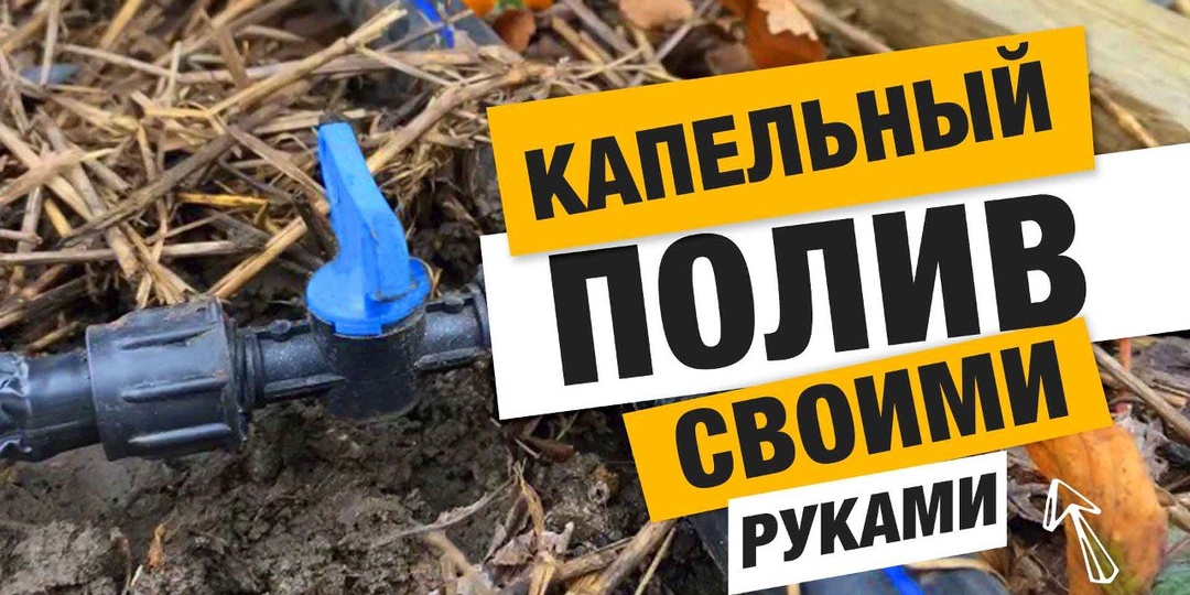 Как сделать капельный полив своими руками