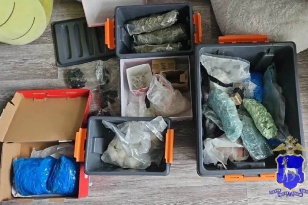    В квартире 23-летней тольяттинки полиция нашла более 6 кг разных наркотиков