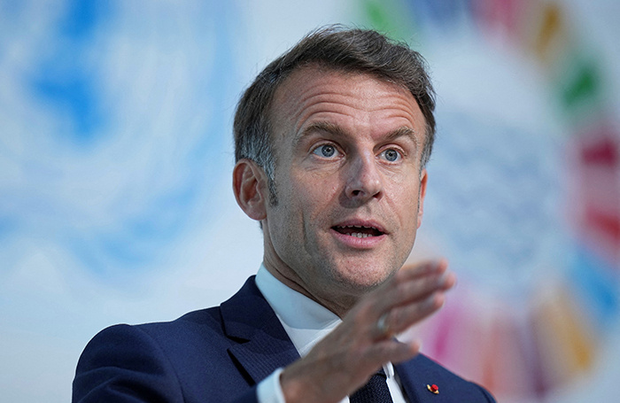    Президент Франции Эммануэль Макрон. Laurent Cipriani/Reuters