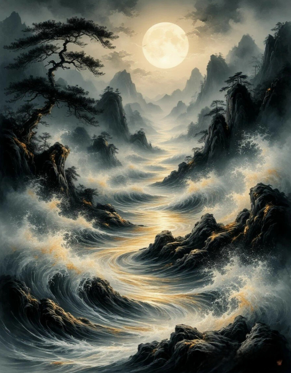 Как энергия превращается в силу, свет и пустоту: танец Дао, который ты чувствуешь кожей
