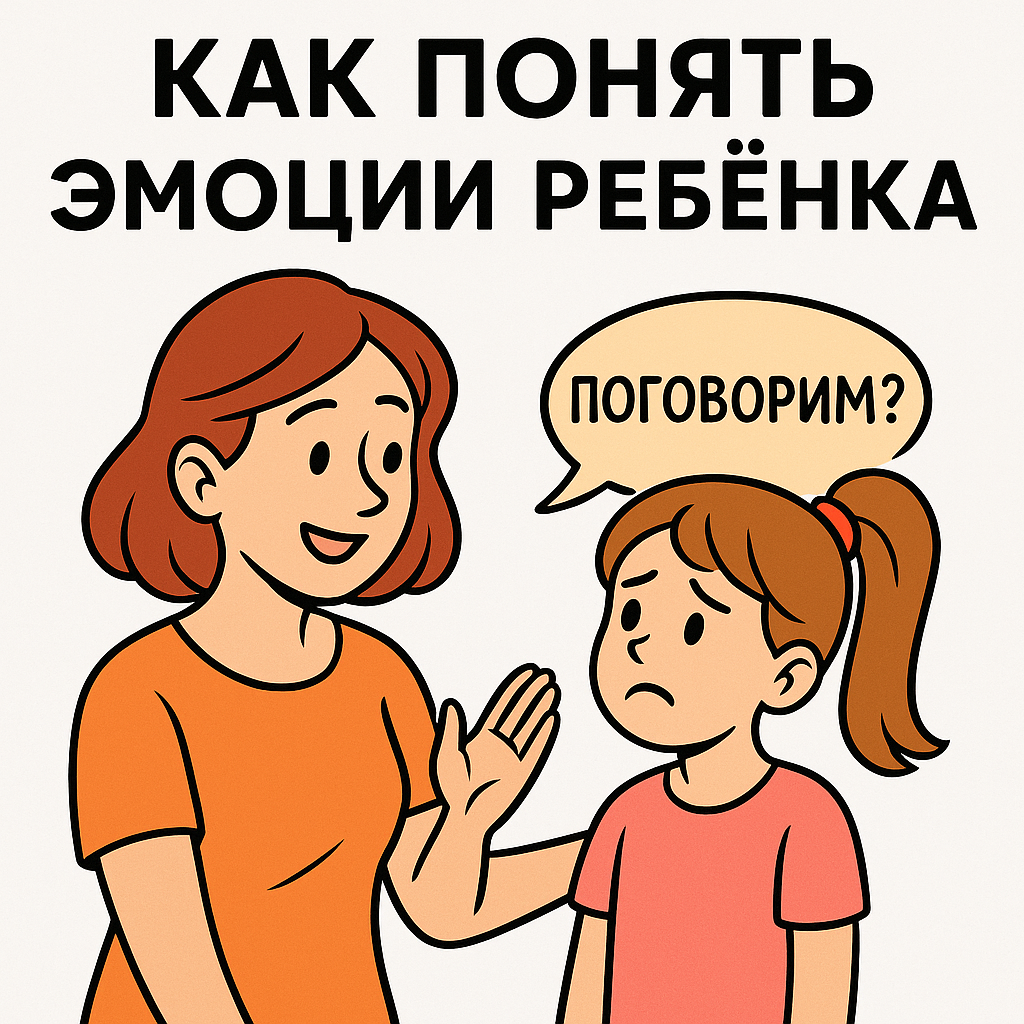 Как понять эмоции ребёнка