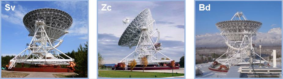 Антенны сети Квазар-КВО