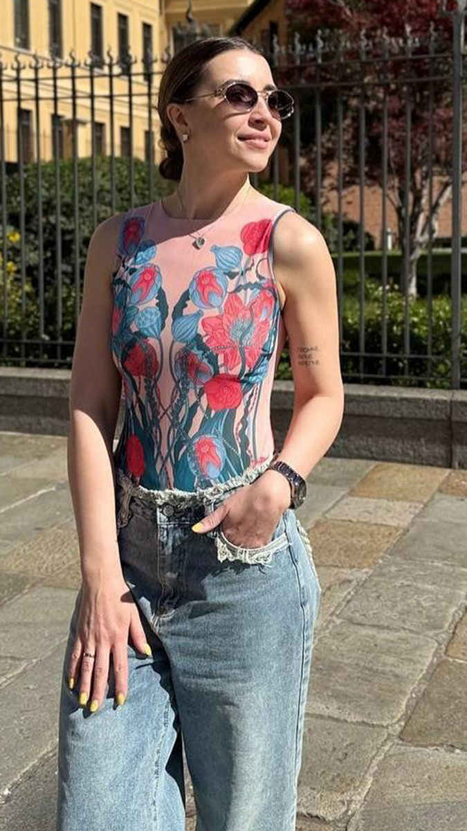 Жена Дмитрия Позова. Фото: соцсети Дмитрия Позова