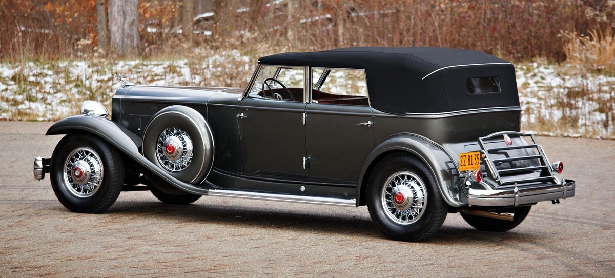 Packard Twin Six сзади. Источник фото: Pinterest.ru