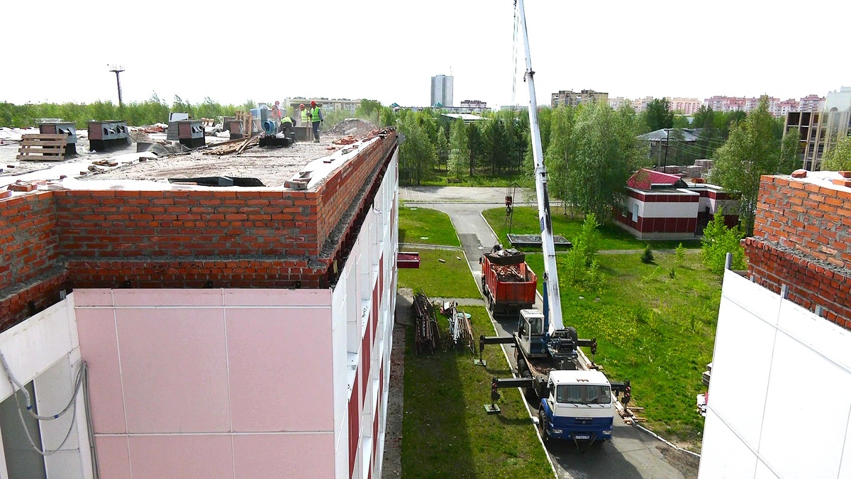    В Лянторе ремонтируют школу и детский сад