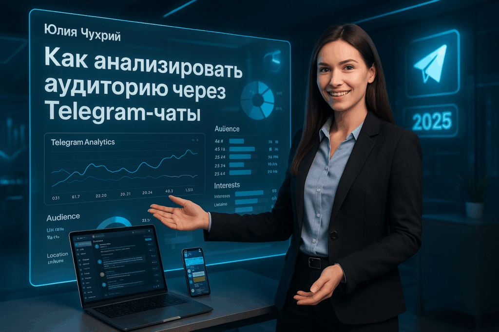    Как анализировать аудиторию в Telegram: секреты привлечения клиентов от Юлии Чухиль в 2025 Юлия Чухиль