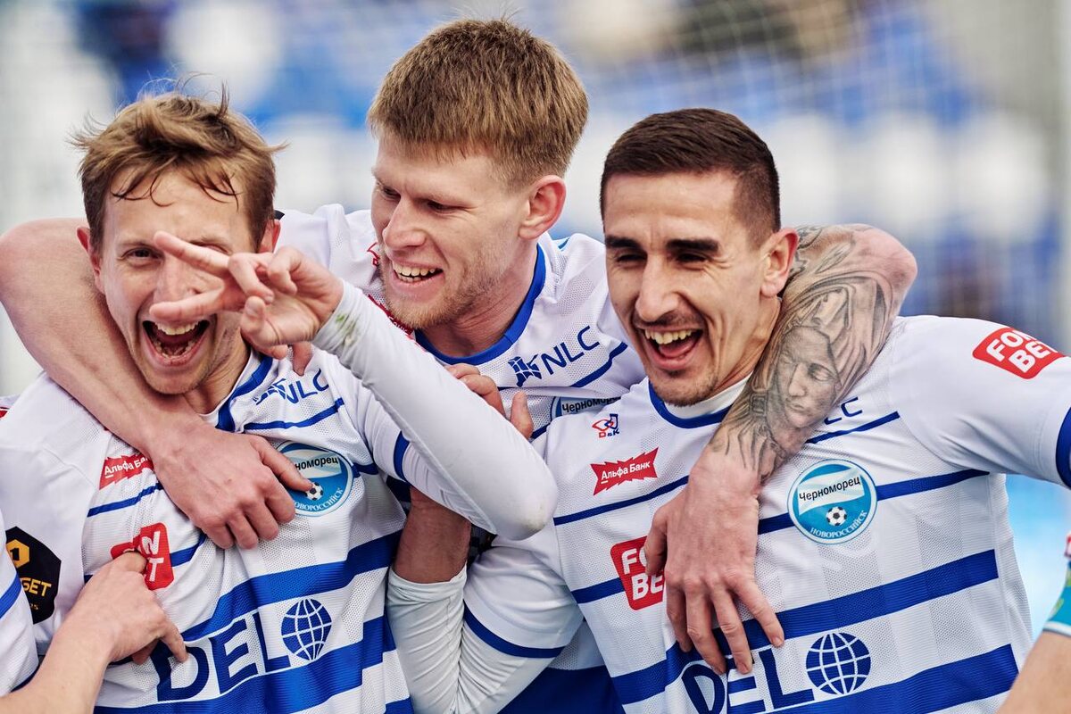 Фото: t.me/fcchernomorets_nvrsk