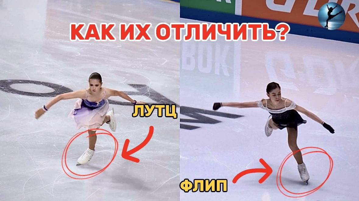 Как различать лутц и флип?