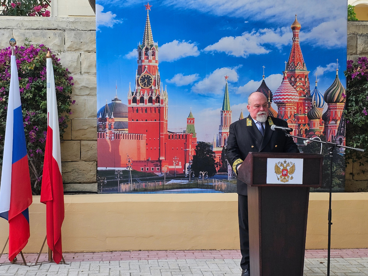 Чрезвычайный и Полномочный Посол Российской Федерации в Республике Мальта А.Г. Лопухов
