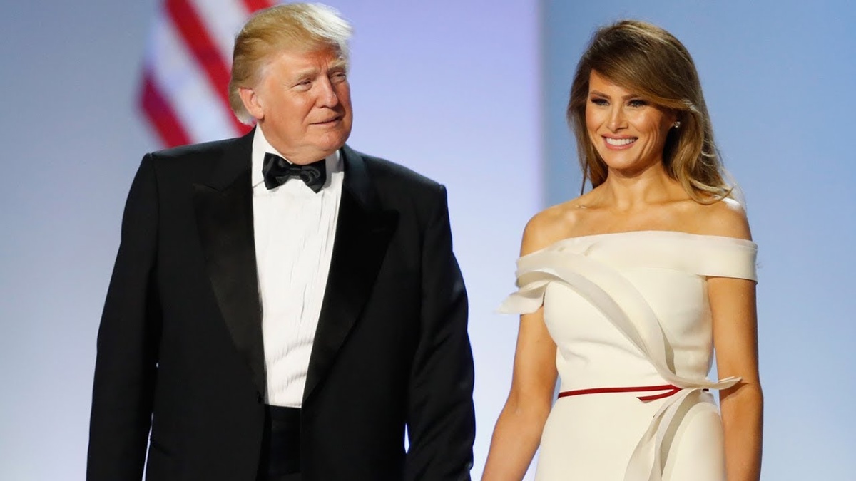 Мелания и Дональд Трамп